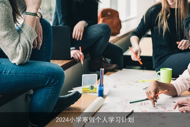 2024小学寒假个人学习计划