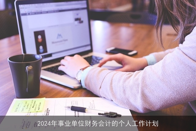 2024年事业单位财务会计的个人工作计划