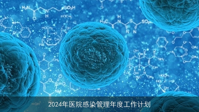 2024年医院感染管理年度工作计划