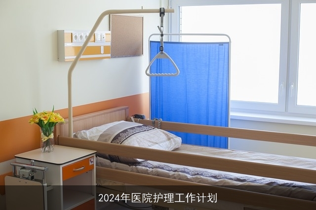 2024年医院护理工作计划