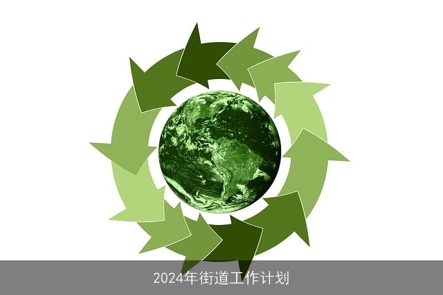 2024年街道工作计划