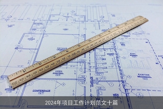 2024年项目工作计划范文十篇