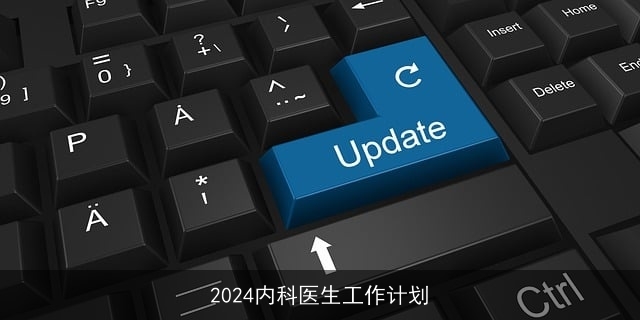 2024内科医生工作计划