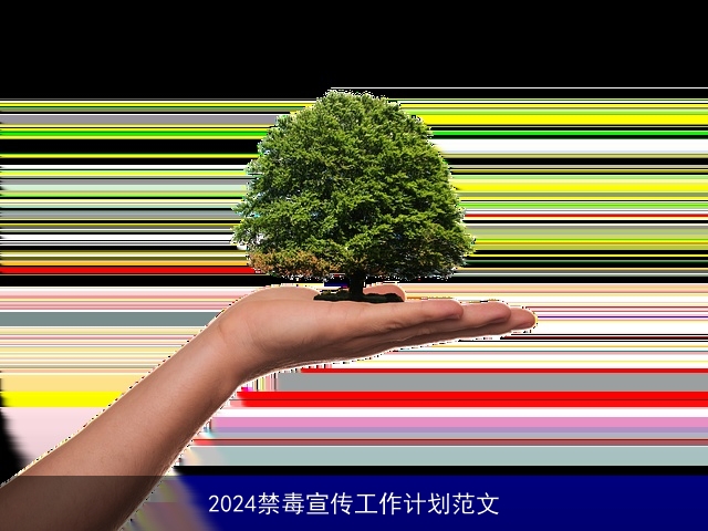 2024禁毒宣传工作计划范文