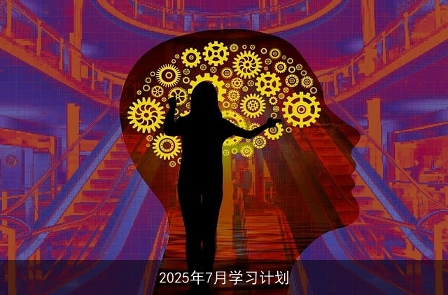 2025年7月学习计划