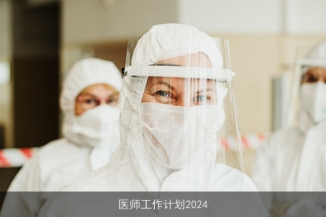 医师工作计划2024