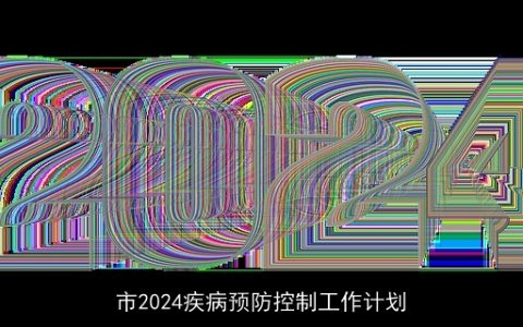 市2024疾病预防控制工作计划