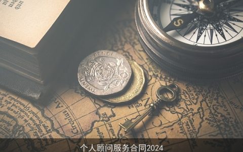 个人顾问服务合同2024