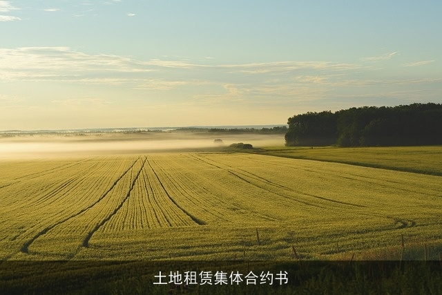 土地租赁集体合约书