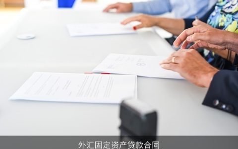 外汇固定资产贷款合同