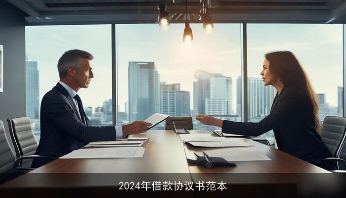 2024年借款协议书范本