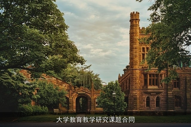 大学教育教学研究课题合同