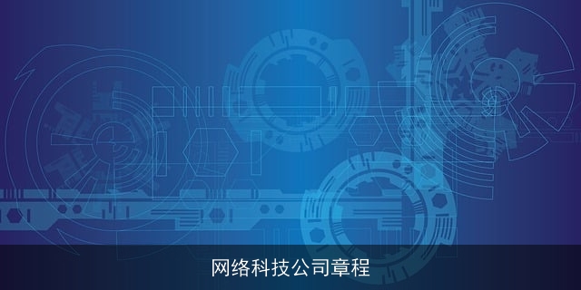 网络科技公司章程