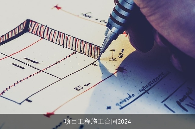 项目工程施工合同2024