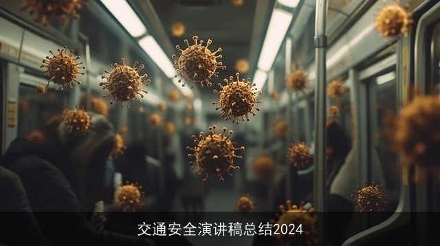 交通安全演讲稿总结2024