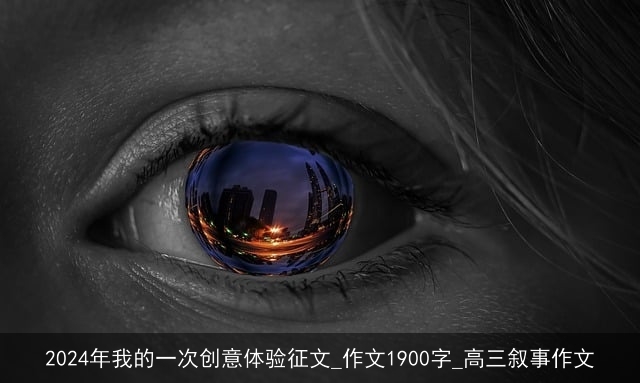 2024年我的一次创意体验征文_作文1900字_高三叙事作文