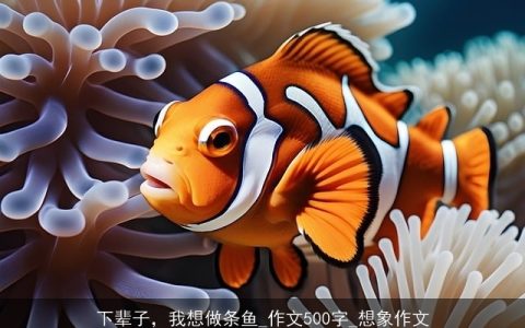 下辈子，我想做条鱼_作文500字_想象作文