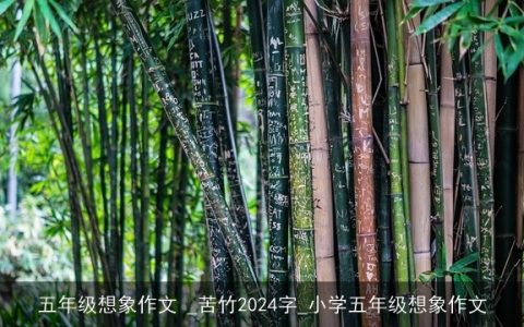 五年级想象作文 _苦竹2024字_小学五年级想象作文