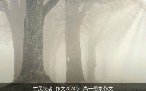 亡灵使者_作文2024字_高一想象作文