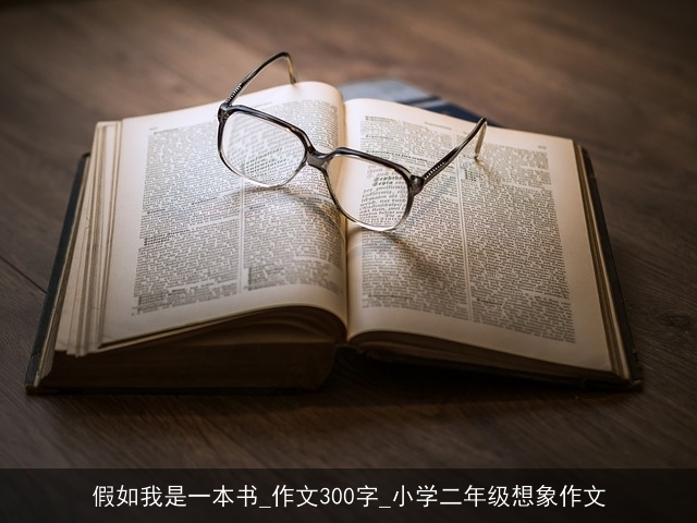 假如我是一本书_作文300字_小学二年级想象作文