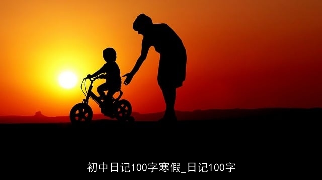 初中日记100字寒假_日记100字