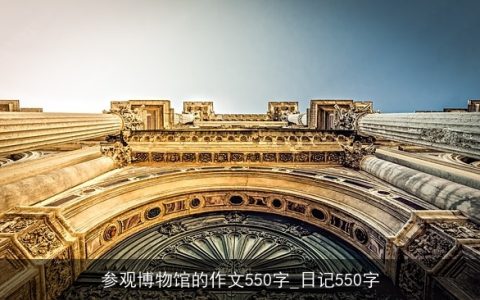 参观博物馆的作文550字_日记550字