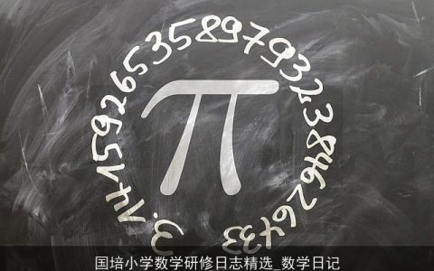 国培小学数学研修日志精选_数学日记