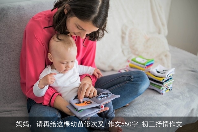 妈妈，请再给这棵幼苗修次叉_作文550字_初三抒情作文