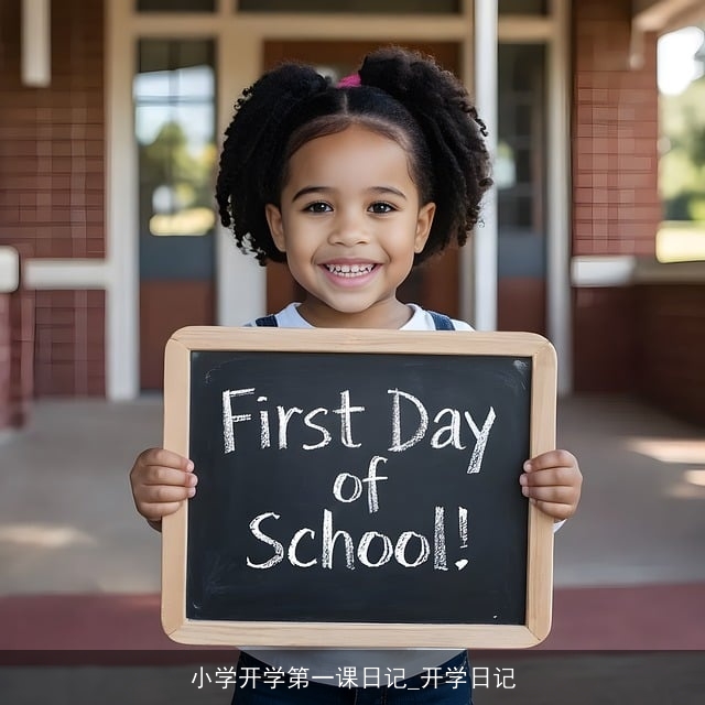 小学开学第一课日记_开学日记