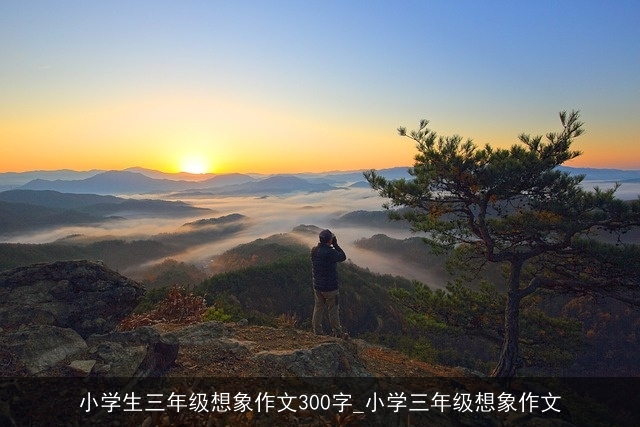 小学生三年级想象作文300字_小学三年级想象作文