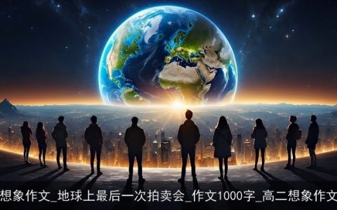 想象作文_地球上最后一次拍卖会_作文1000字_高二想象作文