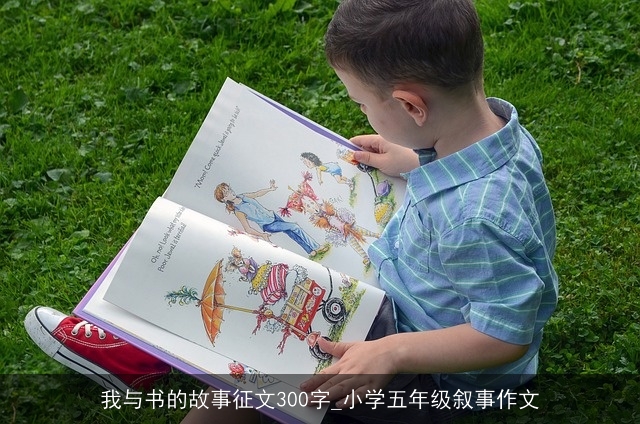 我与书的故事征文300字_小学五年级叙事作文