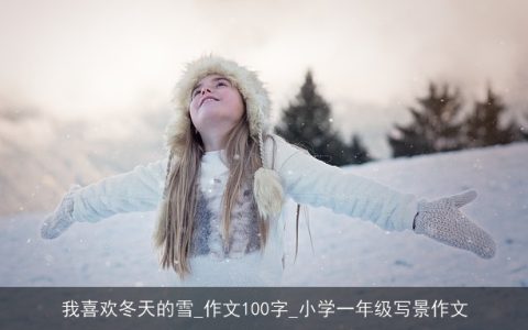 我喜欢冬天的雪_作文100字_小学一年级写景作文