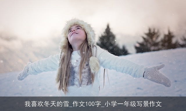 我喜欢冬天的雪_作文100字_小学一年级写景作文