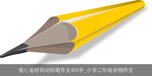 我心爱的自动铅笔作文450字_小学二年级状物作文