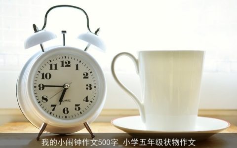 我的小闹钟作文500字_小学五年级状物作文