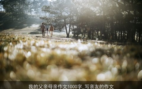 我的父亲母亲作文1000字_写亲友的作文