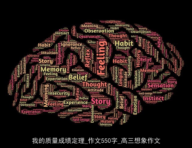 我的质量成绩定理_作文550字_高三想象作文