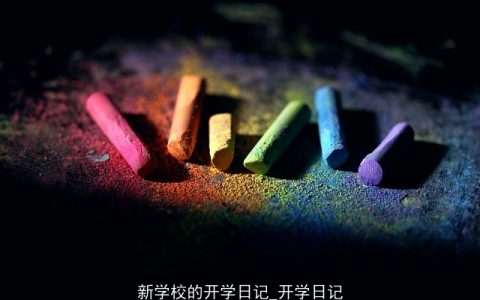 新学校的开学日记_开学日记