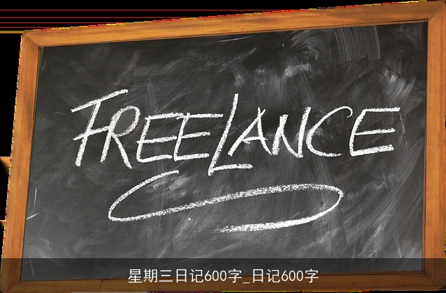 星期三日记600字_日记600字