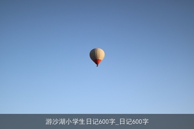 游沙湖小学生日记600字_日记600字