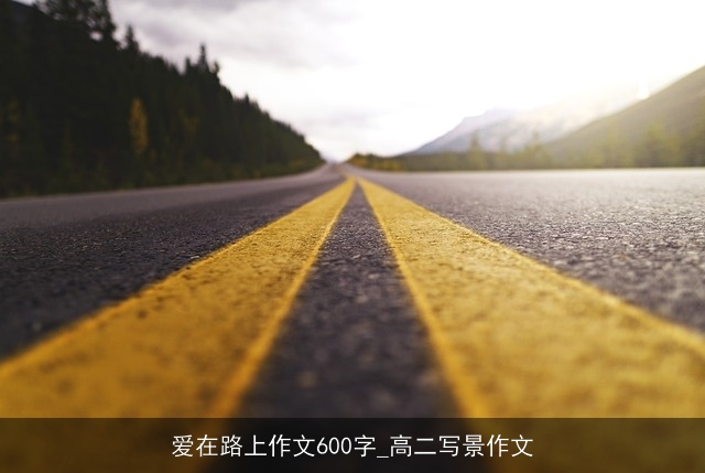 爱在路上作文600字_高二写景作文