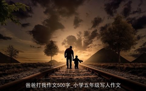 爸爸打我作文500字_小学五年级写人作文