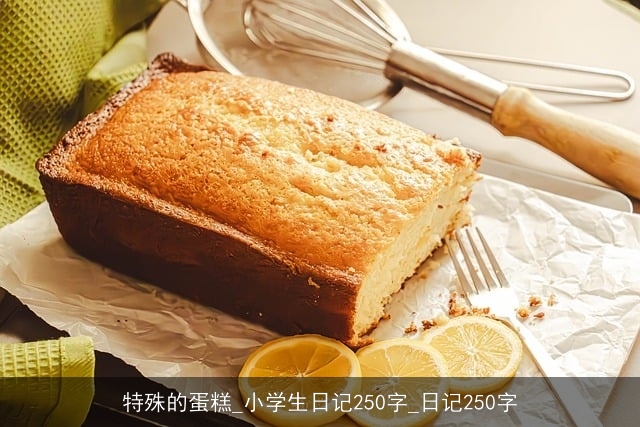 特殊的蛋糕_小学生日记250字_日记250字