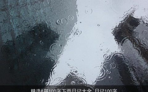 精选8篇100字下雨日记大全_日记100字