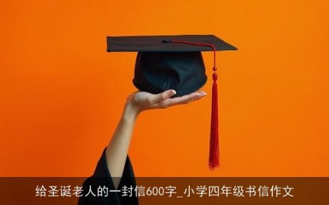 给圣诞老人的一封信600字_小学四年级书信作文