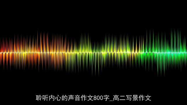 聆听内心的声音作文800字_高二写景作文