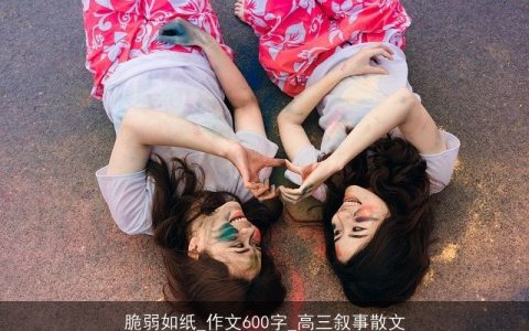 脆弱如纸_作文600字_高三叙事散文