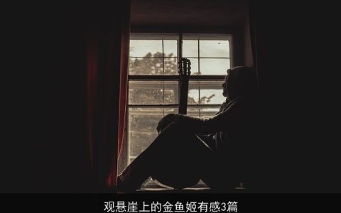 观悬崖上的金鱼姬有感3篇