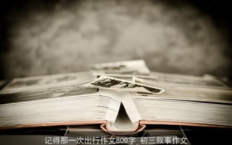 记得那一次出行作文800字_初三叙事作文